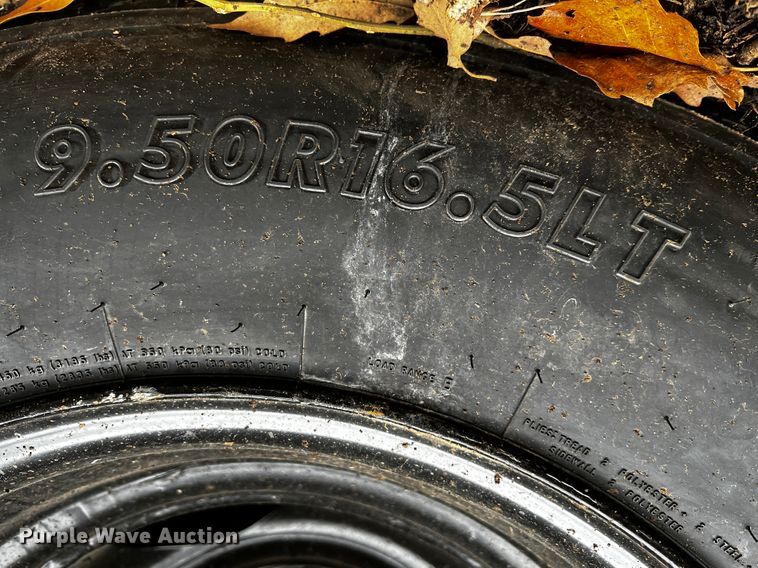 image for item JH9387 1992 Belshe T24  utility trailer