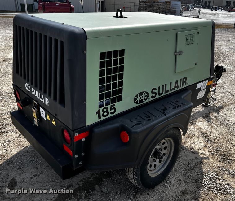 image for item JH9396 Sullair 185  air compressor
