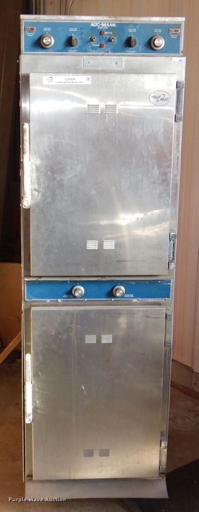 image for item JJ9304 Alto Shaam stainless steel double oven