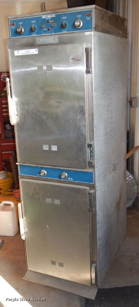 image for item JJ9304 Alto Shaam stainless steel double oven