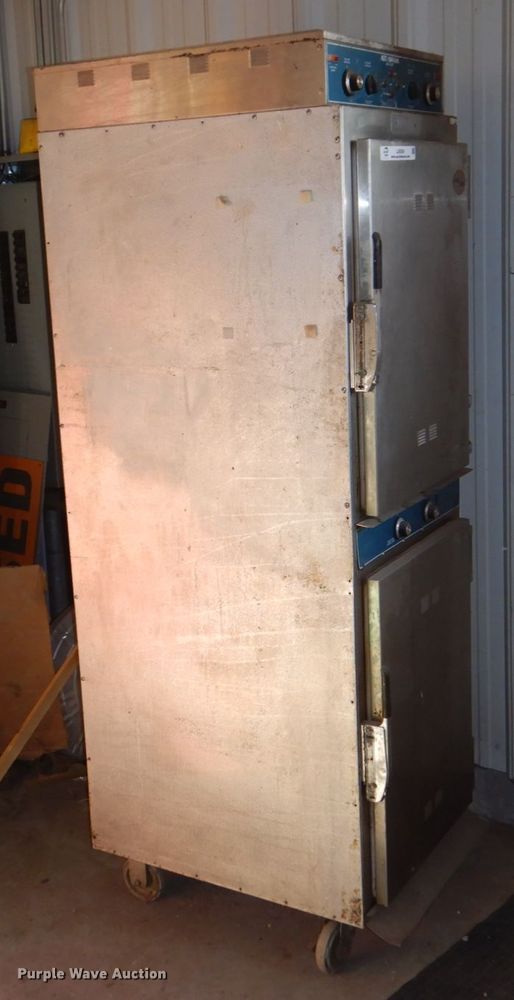 image for item JJ9304 Alto Shaam stainless steel double oven