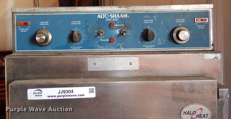 image for item JJ9304 Alto Shaam stainless steel double oven