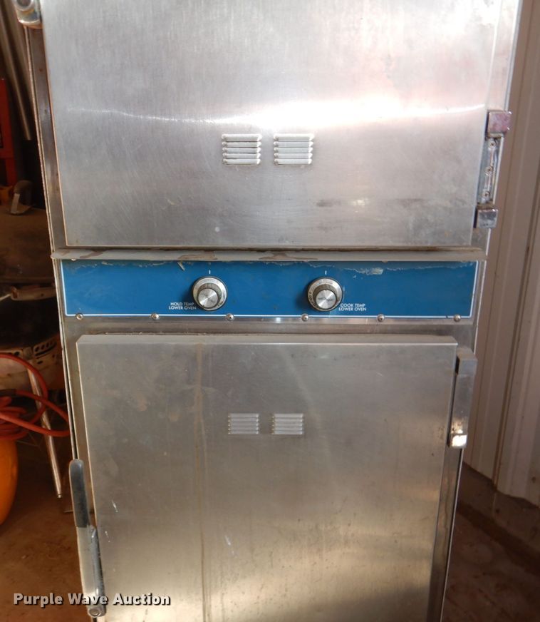 image for item JJ9304 Alto Shaam stainless steel double oven