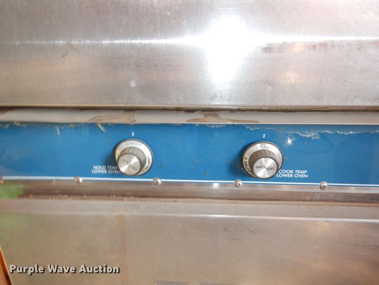 image for item JJ9304 Alto Shaam stainless steel double oven