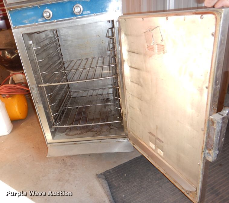 image for item JJ9304 Alto Shaam stainless steel double oven