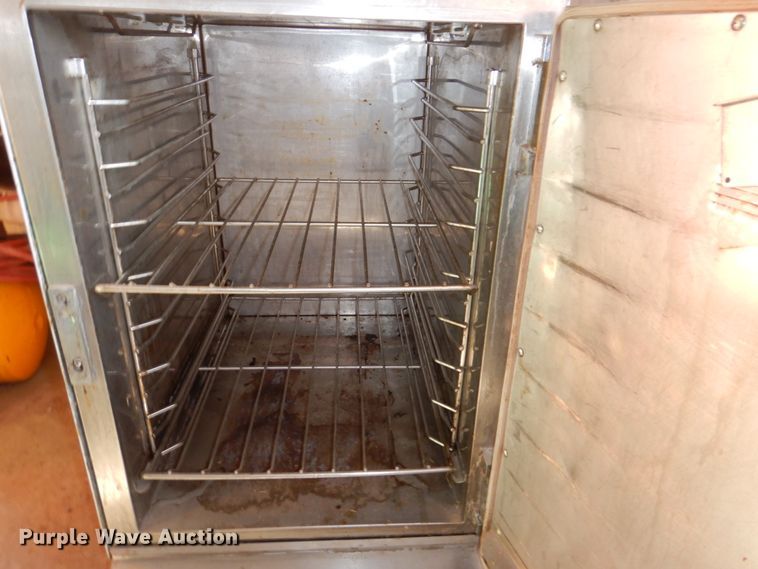 image for item JJ9304 Alto Shaam stainless steel double oven