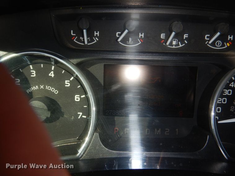 image for item JJ9329 2011 Ford F150  SuperCab pickup truck