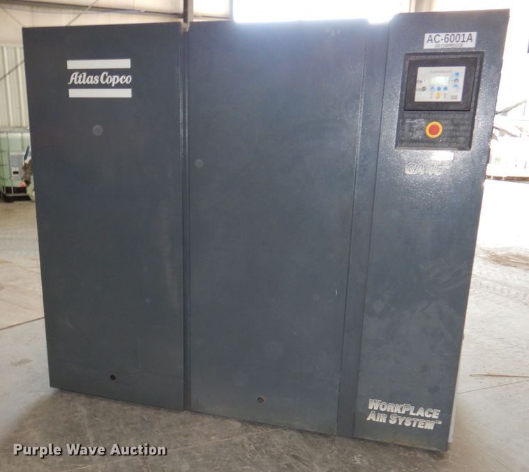 image for item JJ9346 2006 Atlas Copco GA 45 plus  air compressor