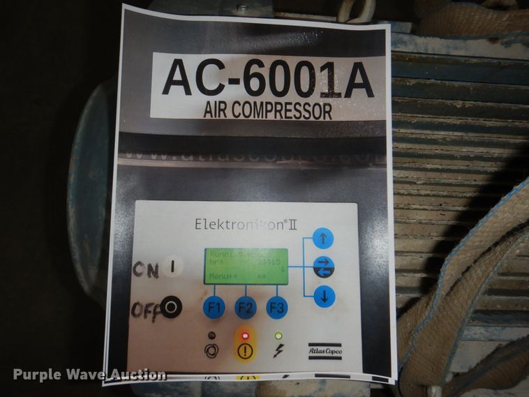 image for item JJ9346 2006 Atlas Copco GA 45 plus  air compressor