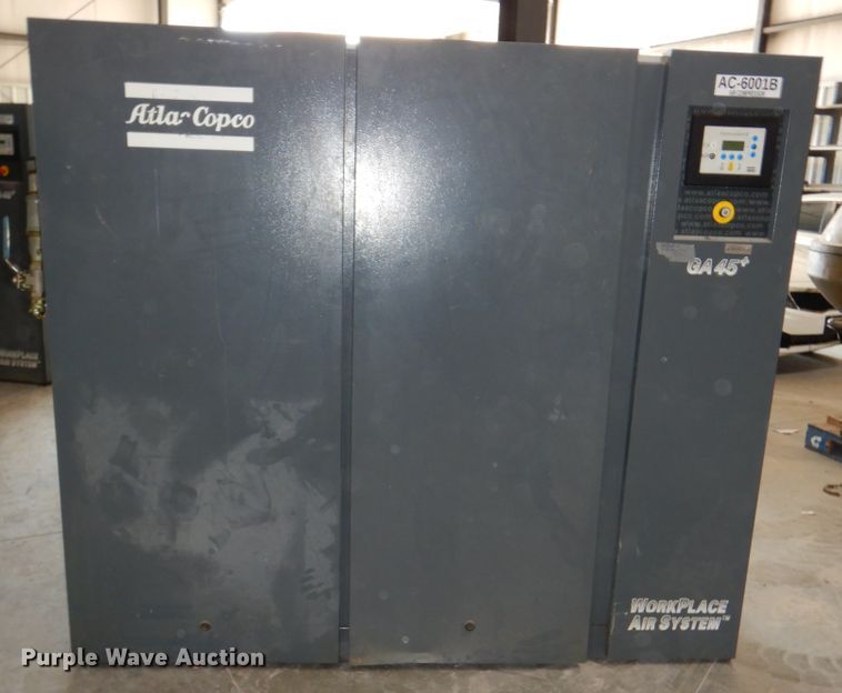 image for item JJ9347 2006 Atlas Copco GA 45 plus  air compressor