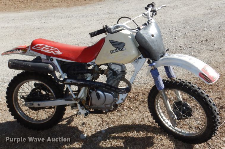 image for item JJ9348 1996 Honda XR80R  motorcycle