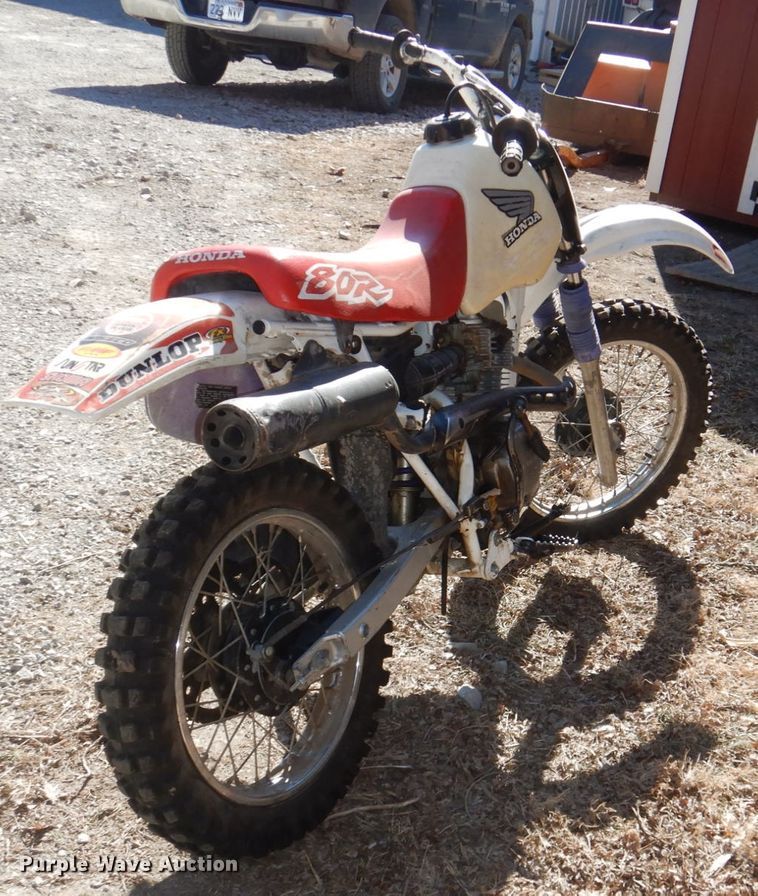 image for item JJ9348 1996 Honda XR80R  motorcycle