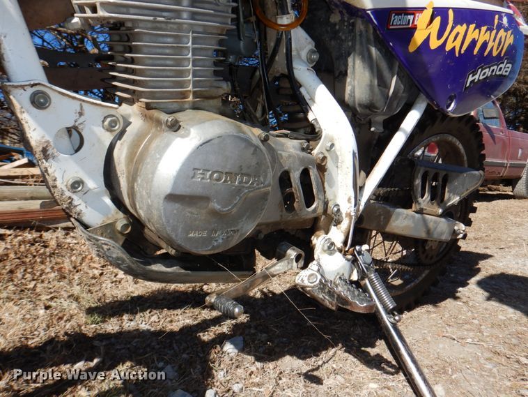 image for item JJ9348 1996 Honda XR80R  motorcycle