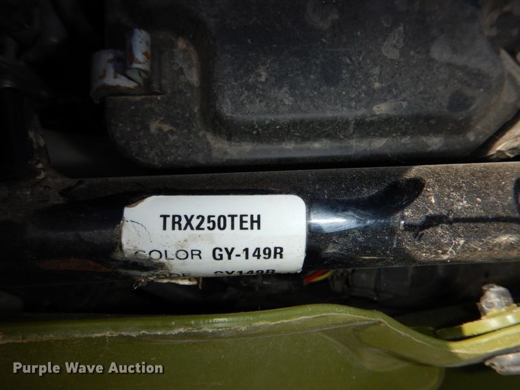 image for item JJ9349 2017 Honda Recon TRX250TEH  ATV