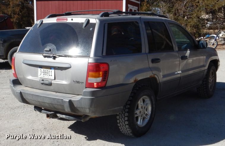 image for item JJ9351 2001 Jeep Grand Cherokee Laredo  SUV