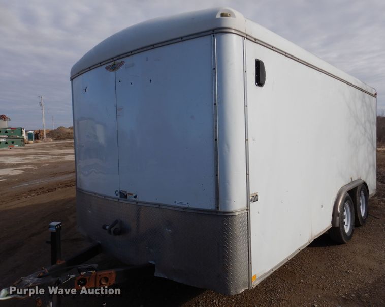 image for item JK9557 2011 H&H Trailers  enclosed cargo trailer