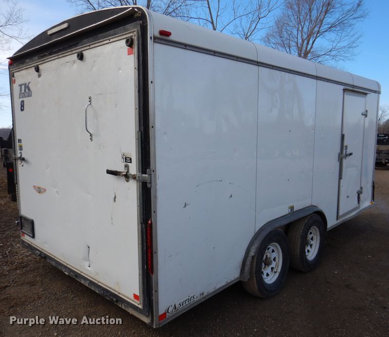 image for item JK9557 2011 H&H Trailers  enclosed cargo trailer