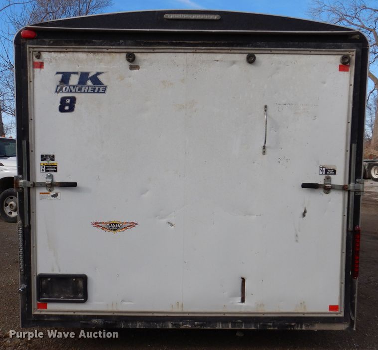 image for item JK9557 2011 H&H Trailers  enclosed cargo trailer