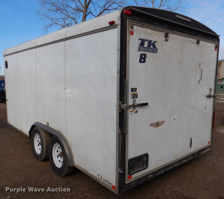 image for item JK9557 2011 H&H Trailers  enclosed cargo trailer