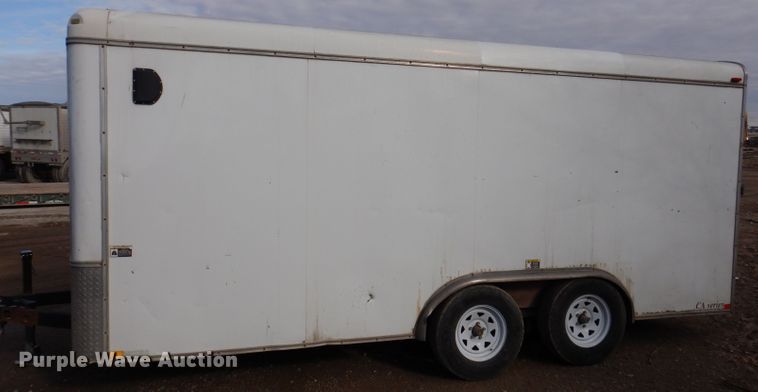 image for item JK9557 2011 H&H Trailers  enclosed cargo trailer