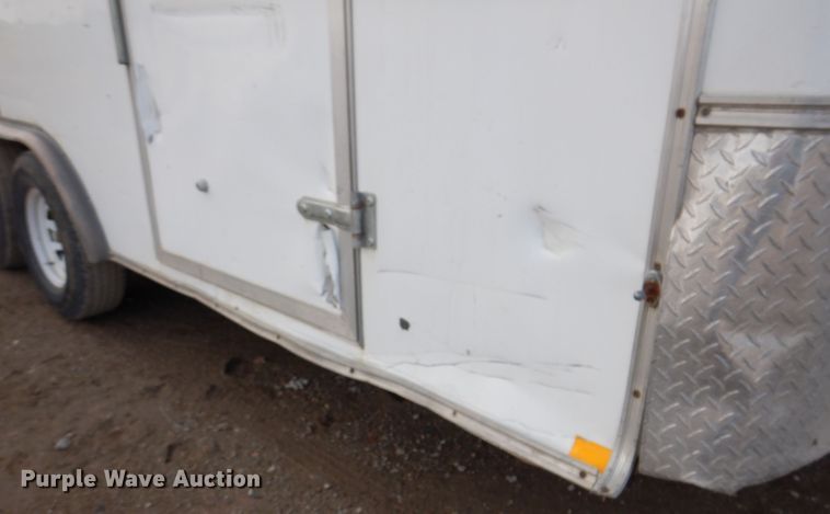 image for item JK9557 2011 H&H Trailers  enclosed cargo trailer
