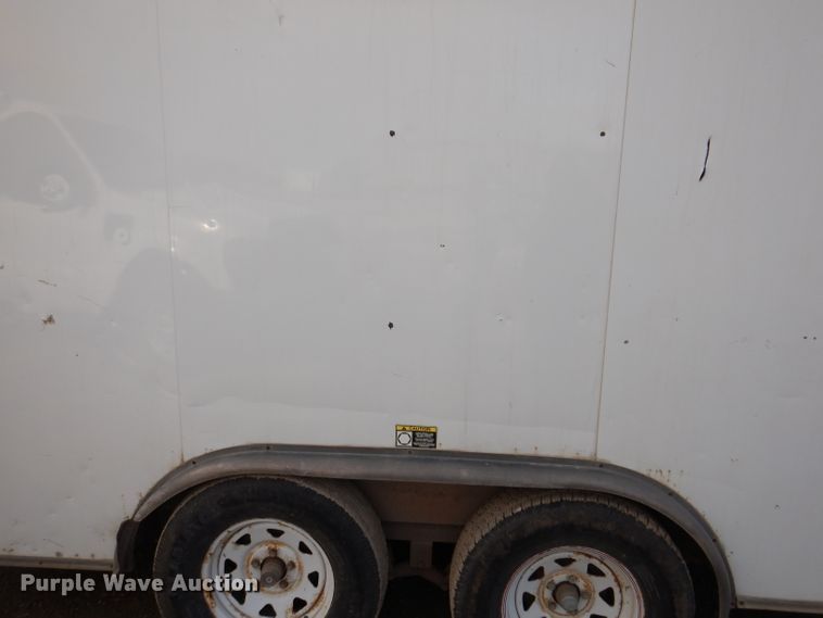 image for item JK9557 2011 H&H Trailers  enclosed cargo trailer