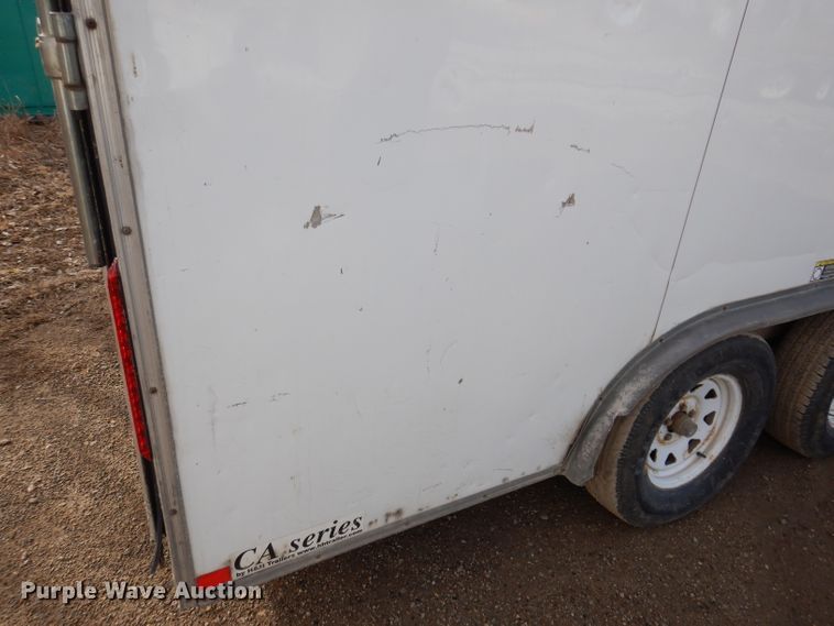 image for item JK9557 2011 H&H Trailers  enclosed cargo trailer