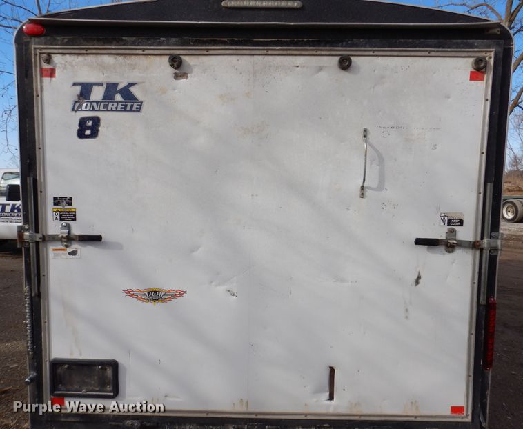 image for item JK9557 2011 H&H Trailers  enclosed cargo trailer