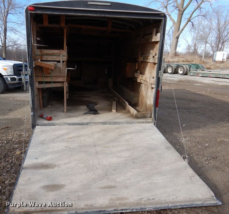 image for item JK9557 2011 H&H Trailers  enclosed cargo trailer