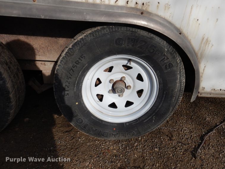 image for item JK9557 2011 H&H Trailers  enclosed cargo trailer