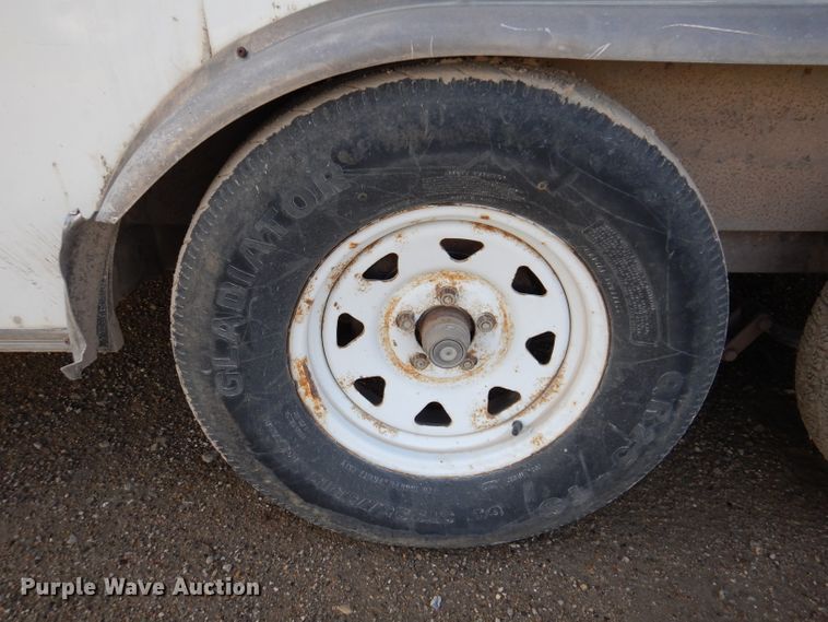 image for item JK9557 2011 H&H Trailers  enclosed cargo trailer