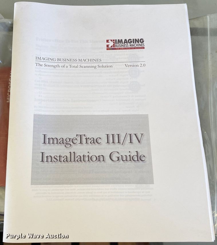 image for item JN9197 IBML ImageTrac IV  scanner