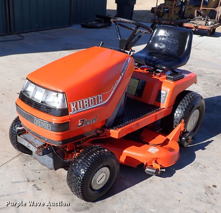 image for item JO9724 Kubota T1600  lawn mower