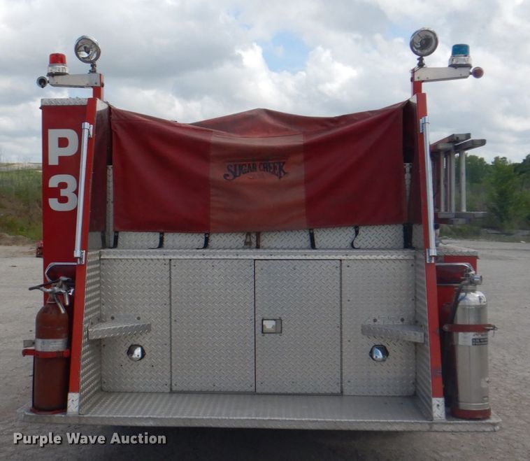 image for item JY9834 1977 Ford Custom Cab 8000  pumper fire truck