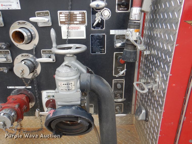 image for item JY9834 1977 Ford Custom Cab 8000  pumper fire truck