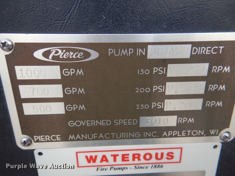 image for item JY9834 1977 Ford Custom Cab 8000  pumper fire truck