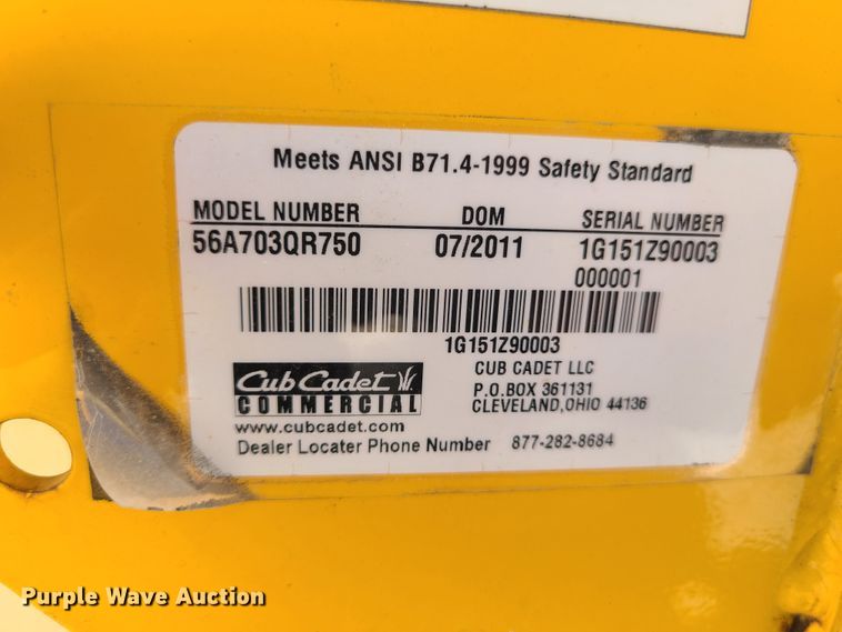 image for item KG9666 Cub Cadet  sprayer