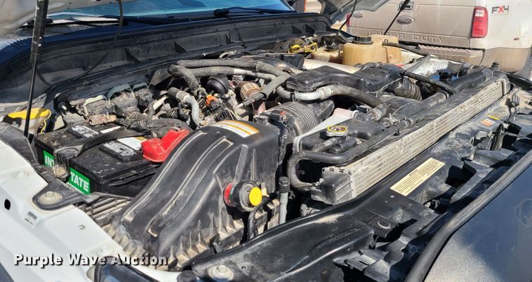 image for item KG9675 2012 Ford F550 Super Duty XL  Crew Cab flatbed truck