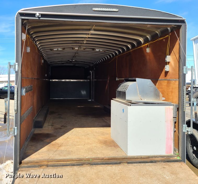 image for item KG9678 2015 H&H GC403  enclosed cargo trailer