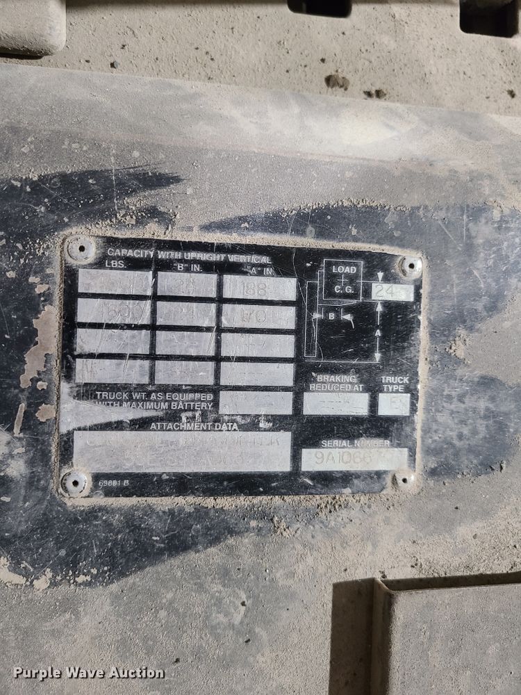 image for item KG9693 Crown 50FCTT-188  forklift