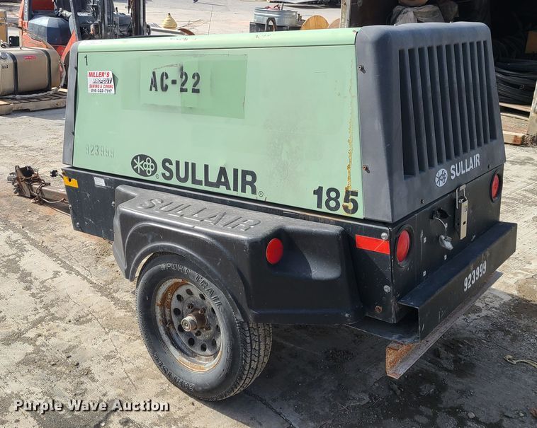 image for item KG9695 Sullair 185  air compressor