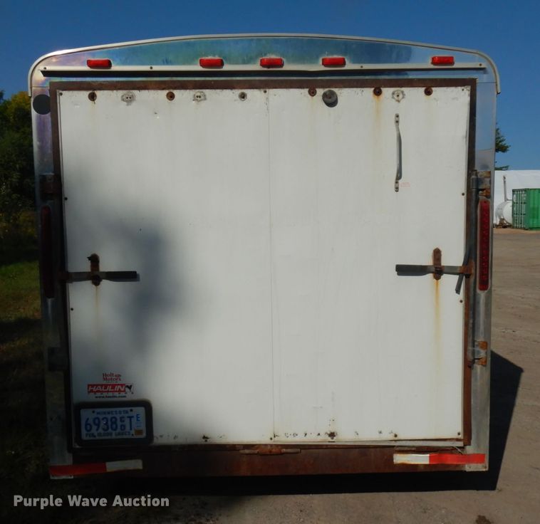 image for item KJ9943 2008 Forest River  enclosed cargo trailer
