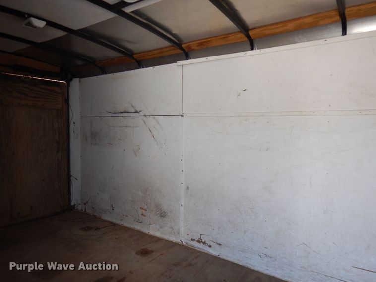 image for item KJ9943 2008 Forest River  enclosed cargo trailer