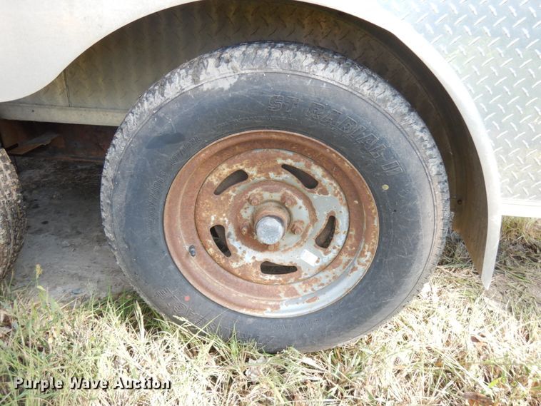 image for item KJ9943 2008 Forest River  enclosed cargo trailer