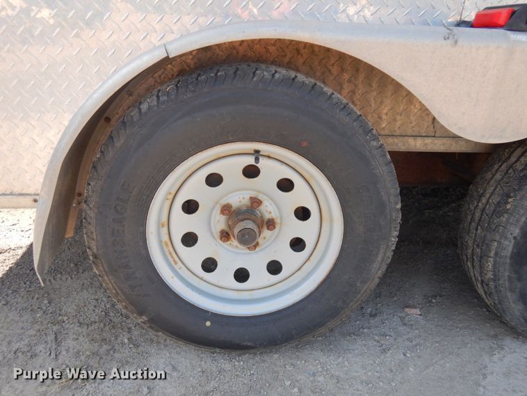 image for item KJ9943 2008 Forest River  enclosed cargo trailer