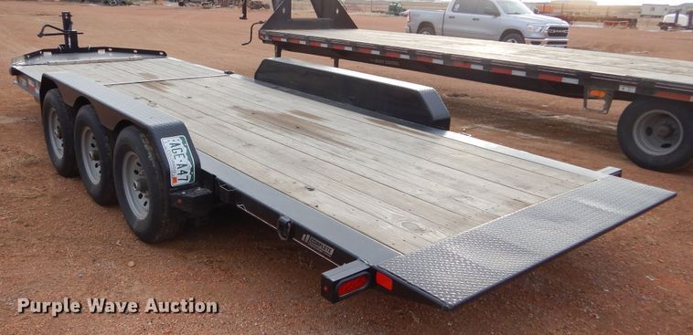 image for item KS9279 2020 Diamond C  tilt deck equipment trailer