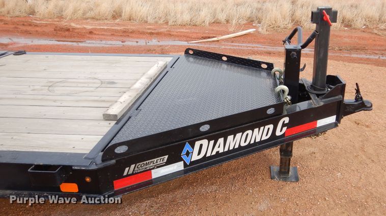 image for item KS9279 2020 Diamond C  tilt deck equipment trailer