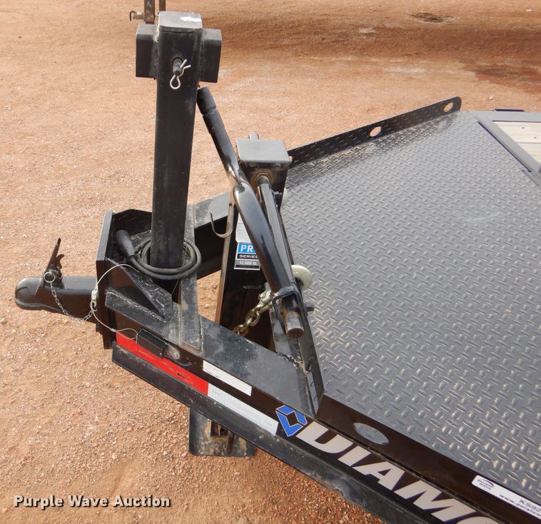 image for item KS9279 2020 Diamond C  tilt deck equipment trailer