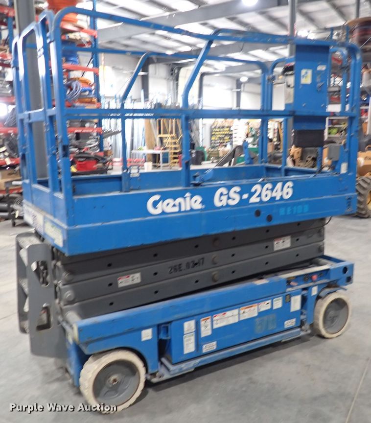 image for item DC4068 2003 Genie GS2646  scissor lift