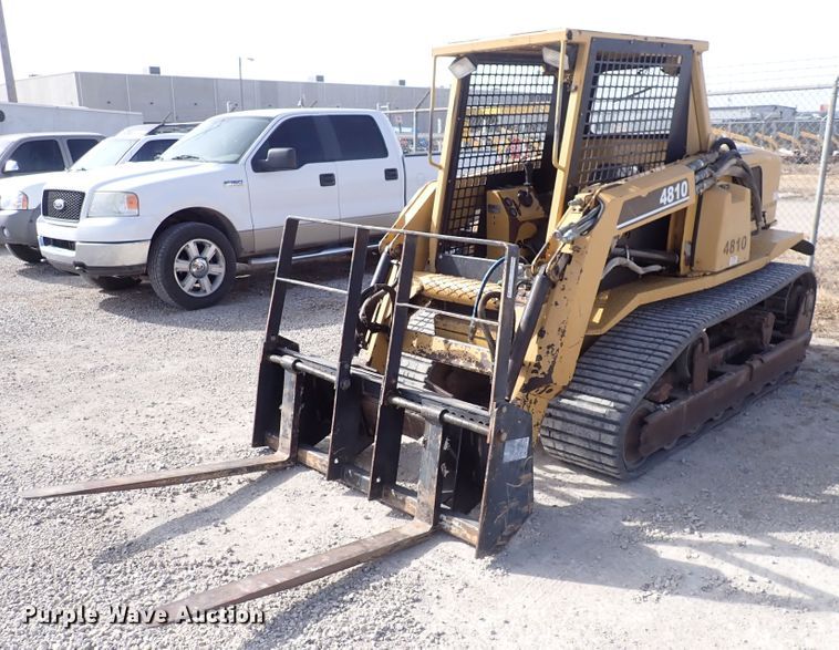 image for item DC4083 2000 ASV 4810  tracked skid steer loader